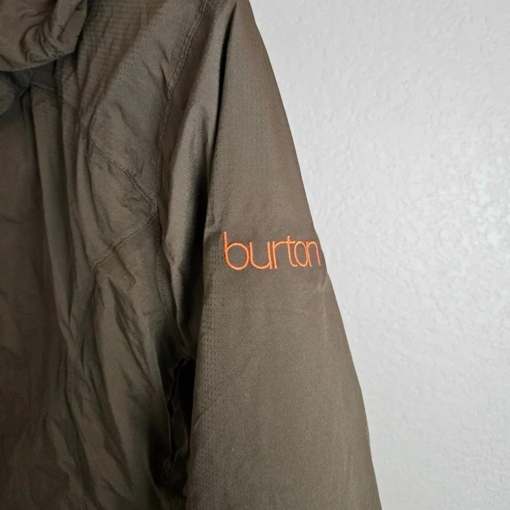 NWOT Burton Women’s Ski Snow Jacket S Brown Hooded - Picture 4 of 11
